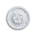 14 1/2in.OD x 2 3/4in.P Katheryn Ceiling Medallion No Finish